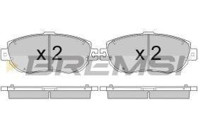TRW BP2754 - JGO.PAST.FRENO LEXUS LS 400