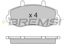 BREMSI BP2767 - JGO.PAST.FRENO OPEL MOVANO RENAULT MASTER VAUXH