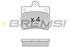 BREMSI BP2771 - JGO.PAST.FRENO MERCEDES C 180 MERCEDES C 200 ME