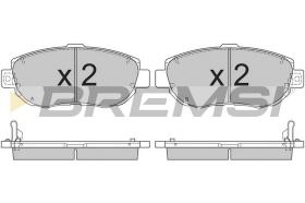 BREMSI BP2832 - JGO.PAST.FRENO LEXUS GS 300 LEXUS GS 400 LEXUS