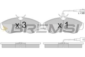 COMLI BP2889 - JGO.PAST.FRENO AUDI A2 AUDI A3 (I) SEAT IBIZA (
