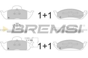 VALEO BP2897 - JGO.PAST.FRENO MERCEDES ML 230 MERCEDES ML 320