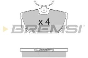 BREMSI BP2958 - JGO.PAST.FRENO VW TRANSPORTER