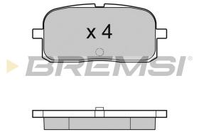 BREMSI BP2988 - JGO.PAST.FRENO TOYOTA PASEO COUPE TOYOTA PASEO