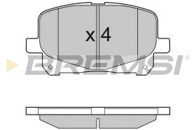 BREMSI BP3049 - JGO.PAST.FRENO TOYOTA PREVIA