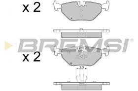 BREMSI BP3051 - JGO.PAST.FRENO BMW Z4 BMW 316I BMW 318D BMW 31