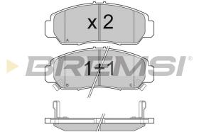 TRW BP3059 - JGO.PAST.FRENO HONDA STREAM