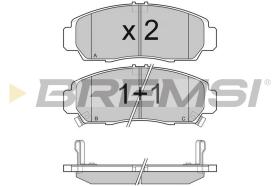 TRW BP3083 - JGO.PAST.FRENO HONDA FIT HONDA JAZZ HONDA LOGO