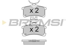 BREMSI BP3107 - JGO.PAST.FRENO TOYOTA AVENSIS