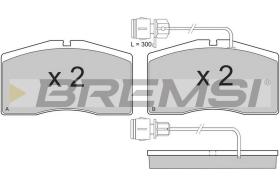 BREMSI BP3152 - JGO.PAST.FRENO AUDI A8