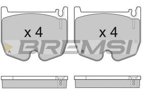 BREMSI BP3163 - JGO.PAST.FRENO MERCEDES CLS MERCEDES E CLASS ME