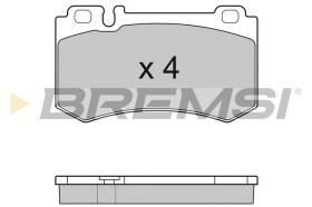 BREMSI BP3164 - JGO.PAST.FRENO MERCEDES CLS MERCEDES E CLASS ME