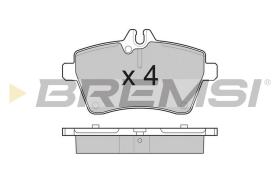 BREMSI BP3189 - JGO.PAST.FRENO MERCEDES A 160 MERCEDES A 180 ME