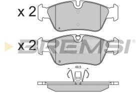 BREMSI BP3193 - JGO.PAST.FRENO BMW 120