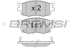 TEXTAR BP3240 - JGO.PAST.FRENO HUNDAY ACCENT KIA RIO II
