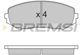 TRW BP3244 - JGO.PAST.FRENO SUZUKI GRAND VITARA