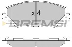 VALEO BP3251 - JGO.PAST.FRENO TOYOTA RAV 4 III