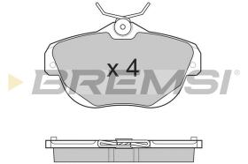 BREMSI BP3262 - JGO.PAST.FRENO CITROEN C6