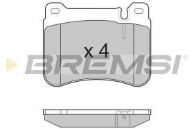 BREMSI BP3265 - JGO.PAST.FRENO MERCEDES CLASSE C