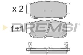 BREMSI BP3267 - JGO.PAST.FRENO KIA SORENTO