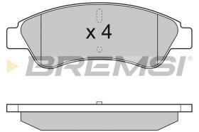 BREMSI BP3286 - JGO.PAST.FRENO CITROEN JUMPER FIAT DUCATO