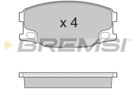 BREMSI BP3318 - JGO.PAST.FRENO MITSUBISHI CANTER