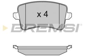 VILLAR BP3349 - JGO.PAST.FRENO AUDI A4 AUDI A4 AVANT