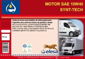 ELESA E100207 - BIDON ACEITE 10W40 SYNTHETIC 205-L