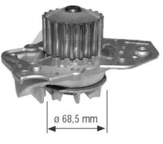 AIRTEX 1310 - BOMBA AGUA CITROEN BX 1.7D-1.9D,VIS