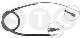 STC T483070 - CABLE FRENO MEGANE COACH 1,4-1,6 16V (DRUM BRAKE) DX/SX-RH/L