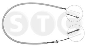 STC T483075 - CABLE FRENO CLIO ALL 1,6-1,9DS (DISC BRAKE) DX-RH