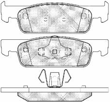 BSF 10975 - PASTILLAS DACIA LOGAN II 1.2 DL