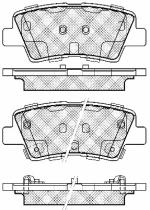 BSF 20048 - PASTILLAS HYUNDAI ELENTRA-RIO III(D