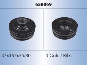 TRICLO 658069 - POLEA VOLVO 740-940 2.3CC.