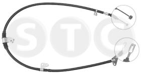 STC T482190 - CABLE FRENO 626 ALL 4DOOR (DRUM BRAKE) SX-LH