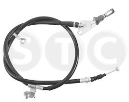 STC T482197 - CABLE FRENO 323 BG 4/5DOOR (DRUM BRAKE) EXC.4WD DX-RH