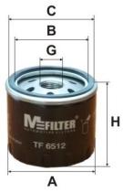 MFILTER TF6512 - FILTRO DE ACEITE