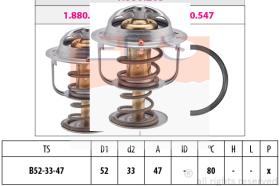 EXCLUSIVAS BCN 1880205S - TERMOSTATO EPS