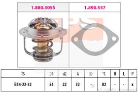 EXCLUSIVAS BCN 1880305 - TERMOSTATO EPS