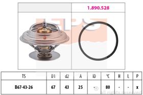 EXCLUSIVAS BCN 1880333 - TERMOSTATO EPS