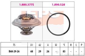 EXCLUSIVAS BCN 1880377 - TERMOSTATO EPS