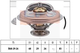 EXCLUSIVAS BCN 1880377S - TERMOSTATO EPS