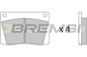 BREMSI BP2052 - JGO.PAST.FRENO ASTON MARTIN LAGONDA