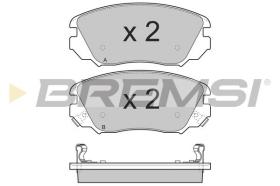 BREMSI BP3376 - JGO.PAST.FRENO OPEL INSIGNIA OPEL INSIGNIA 3 VO