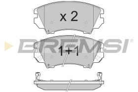 BREMSI BP3377 - JGO.PAST.FRENO OPEL INSIGNIA OPEL INSIGNIA 3 VO