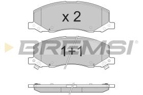 BREMSI BP3378 - JGO.PAST.FRENO OPEL INSIGNIA OPEL INSIGNIA 3 VO