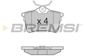 BREMSI BP3386 - JGO.PAST.FRENO CITROEN BERLINGO CITROEN BERLING