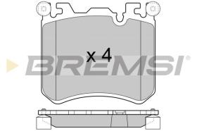 BREMSI BP3419 - JGO.PAST.FRENO BMW X5 4.4 X6 XDRIVE 4.4 (1 2009