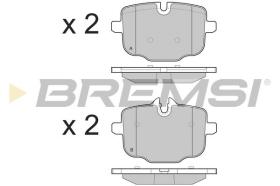 BREMSI BP3450 - JGO.PAST.FRENO BMW 5 2011