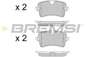 BREMSI BP3502 - JGO.PAST.FRENO AUDI A8